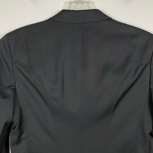 RJ Classics Essential Collection Dressage Show Coat Women 10R Black Equestrian - Picture 10 of 14